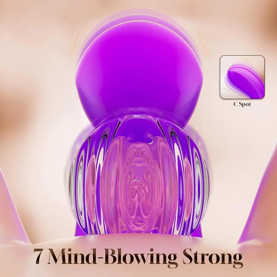3-in-1 Rabbit Vibrator | G-Spot & Tongue Flapping Massager thumbnail 6