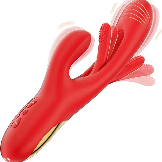 3-in-1 Rabbit Vibrator | G-Spot & Tongue Flapping Massager thumbnail 11